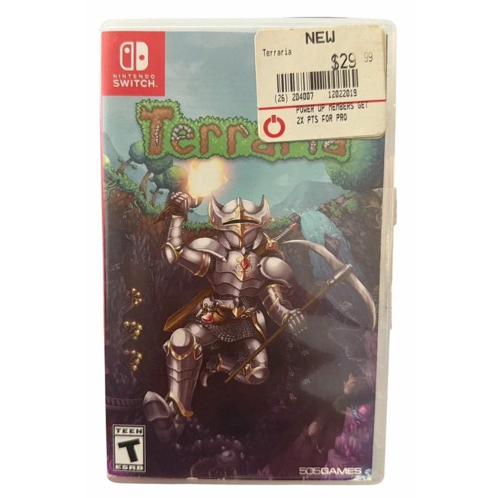 Terraria - Nintendo Switch Cartridge and Case